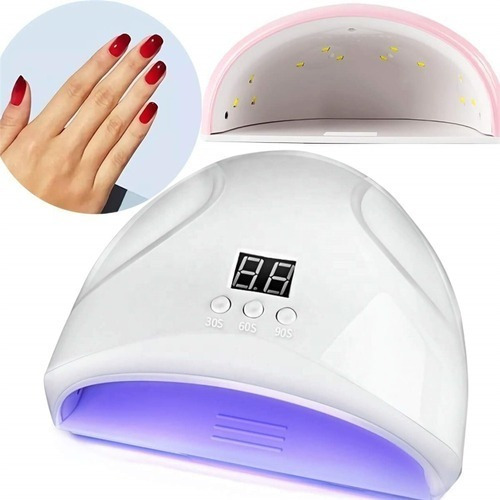 Cabine Led Uv 36w Digital Gel Acrígel Unhas Estufa Bi-volt