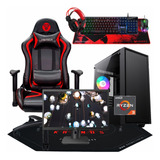 Setup Gamer Pc Gamer Ryzen 3200g, Monitor, Silla, Periferico