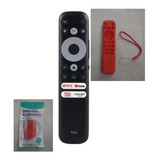 Funda De Control Remoto De Tv Tcl En Color Rojo