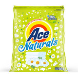 Detergente En Polvo Ace Naturals Manzanilla 800g