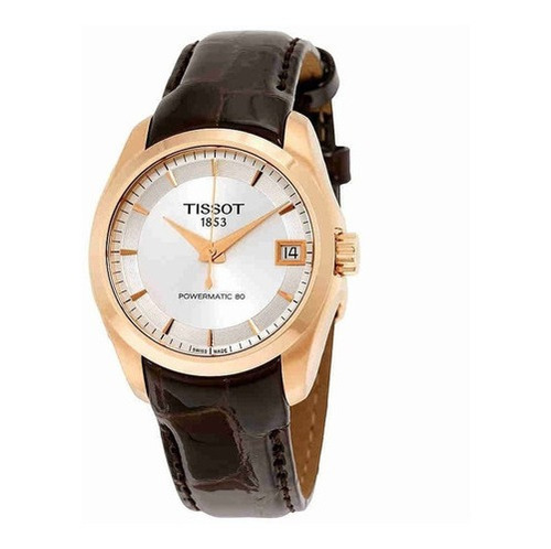 Tissot Couturier Automatic Silver Dial Reloj Para Mujer