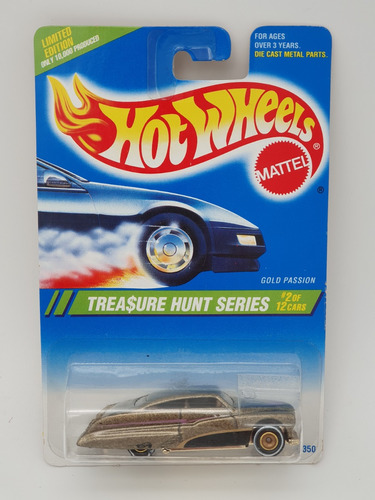 Hot Wheels Th Treasure Hunt 1995 Gold Passion 2/12 Con Error