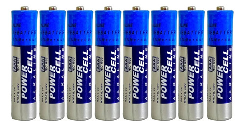 Paquete X8 Baterías Triple A 1.5 V Alto Rendimiento Juguetes