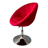 Silla Sillon Individual Regulable Design Living Rojo