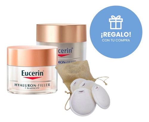 Combo Reafirmante Eucerin Elasticity Dia + Noche