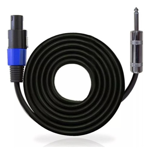 Cable De Audio Plug Jumbo Speakon A Plug 6.3mm 