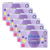 Kit 6 Sabonete Infantil Barra Johnsons Baby  - Hora Do Sono