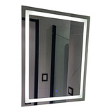 Espejo Luz Led Baño Rectangular 140x80cm Touch On Off Dimmer