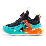 Zapatos De Baloncesto Para Niños Impermeables Fluorescentes