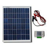 Kit De Panel Solar - Policristalino 20v
