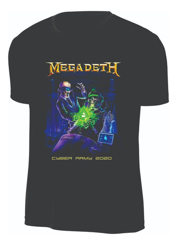 Camisetas Megadeth Thrash Metal Banda Musical 5 Modelos