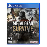 Metal Gear Survive Ps4 Fisico Nuevo Sellado