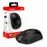 Mouse Inalámbrico Marca Genius Eco-8100 Bateria Recargable