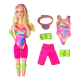 Ropa Barbie Patinadora De La Pelicula Para Muñeca 