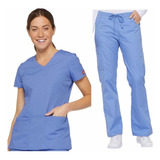 Uniforme Médico Dickies Talla L Mujer Color: Ceil Blue