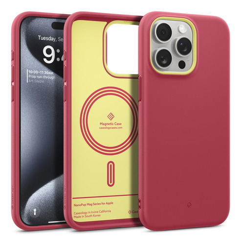 Caseology Nano Pop Mag - Funda 5g Para I 15 Pro [funda De S.