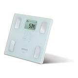 Balanza Inteligente Omron Hbf-226 Personal Digital Vidrio Color Blanco