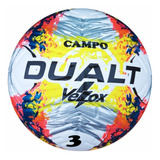 Bola Para Futebol De Campo 03 Tech Fusion Pvc Dualt Cor Branco