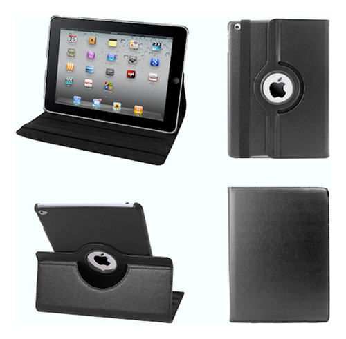 Funda Giratoria 360 P/ iPad 2/3/4 Gen 9.7 A1395 A1416 A1458