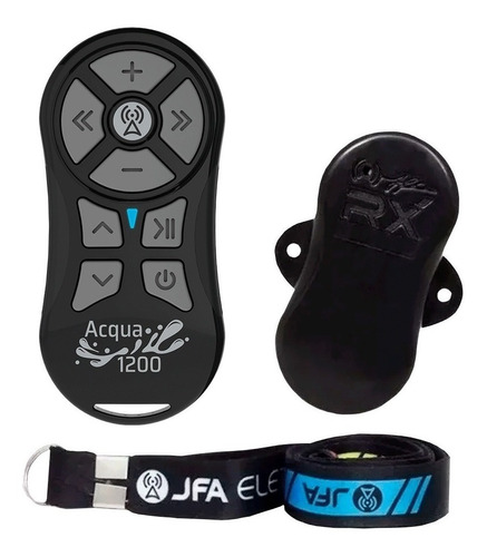 Controle Longa Distância Jfa Aqua 1200 Metros Preto Completo