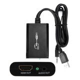 Usb2.0 A Hdmi + Adaptador De Audio 1080p Hd Convertidor De V