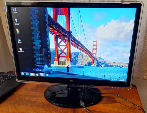 Monitor Tcl 22wslim 22  Lcd Funcionando Perfectamente