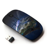 Koolmouse [ratón Computadora Inalámbrico Óptico 2.4g] [earth