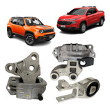 Kit Coxim Do Motor E Câmbio Fiat Toro Jeep Renegade 1.8 Flex