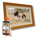 Elegante Porta Retrato Digital Wifi App Celular Envio Fotos
