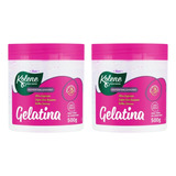 Gelatina Capilar Kolene Ultra Definiçao 500g - Kit C/ 2un