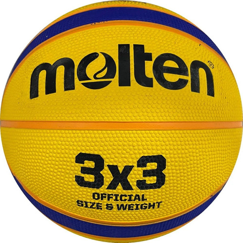 Balón De Baloncesto Molten B33 T2000 3x3 Caucho