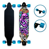 Skate Longboard Montado Completo Mais Skate Polvo