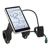 Medidor De Controle Lcd Universal De Bicicleta Elétrica M5 D