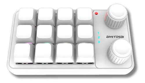 Mini Teclado Amitosai Mts-macro14 Programable 12 Teclas Inal