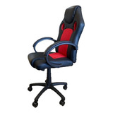 Silla Sillon Gamer Ejecutiva Pc Shr Escritorio Rojo