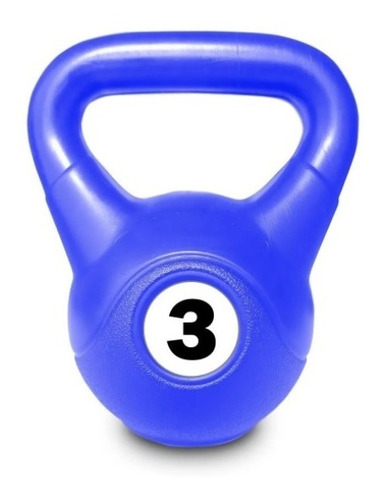 Pesa Rusa 3kg Kettlebells Pvc