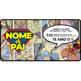 Mouse Pad Gamer Speed Extra Grande 120x60 Pai Herói 