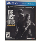 The Last Of Us Remastered Fisico Ps4