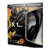 Auriculares Gamer X1pro Durable Headphones For Gamer Movile 