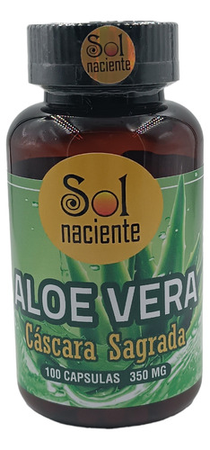 Aloe Vera Cáscara Sagrada 350 Mg 100 Cápsulas