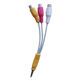 Cable Macho De 3,5 Mm A 3 Rca Hembra