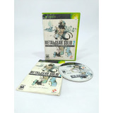 Metal Gear Solid 2 Substance - Xbox Clasico