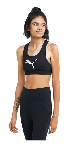 Top Puma Mid Impact Mujer Training 520304-51