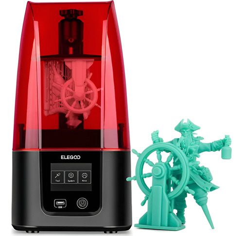 Elegoo Mars 3 Impresora 3d + 1 Resina + Extractores + Extras