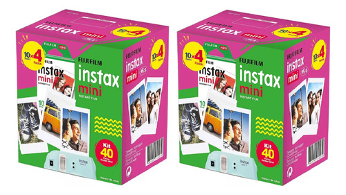 Filme Instax Mini Instantâneo Fujifilm Com 80 Fotos 