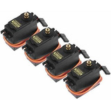 Pista Slot - 4pcs Servo Motor Mg995 Control Angle180 Metal G