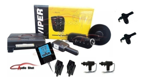 Alarma Viper 3106v +2seguros Electicos+2interruptor +ledvipe