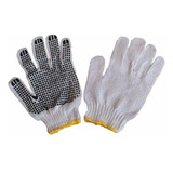  Guantes Trabajo Pigmentado Puntos De Goma X 12 Und 4 Hebras