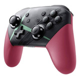Gamepad Pro Bluetooth Compatible Pc Y Switch - Negro Rosa