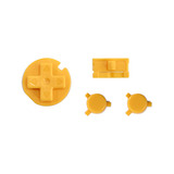 Botones Amarillo Solido Para Game Boy Pocket Gbp